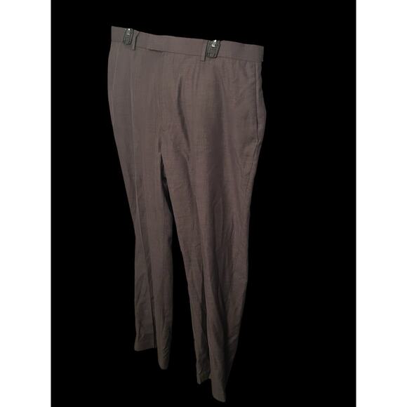 Axist Dress Pants Men's Size 38x32 Gray/Charcoal (See Pics) Polyester Blend - Picture 4 of 7